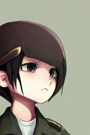 Prompt: beautiful little boy in nazi male uniform. made in abyss art style, sharps focus, cute detailed artwork, anatomically correct, ilya kuvshinov, reflection, perfect composition, wallpaper mobile, digital art, detailed anime soft face, symmetrical face, western comic, illustration, realistic, smooth, lois van baarle, soft details, illumination