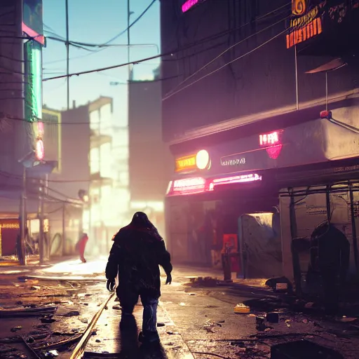 Prompt: abandoned subway homeless slum low light. Cyberpunk 2077. CP2077. 3840 x 2160