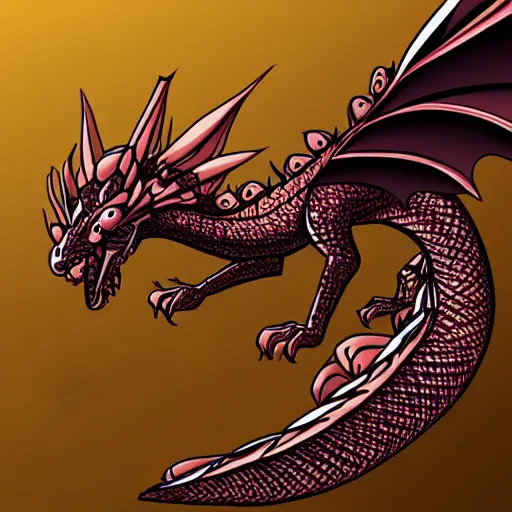 Prompt: a majestic dragon, hd, high quality vector art