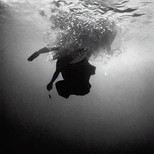 Underwater close up portrait by Trent Parke, clean, | Stable Diffusion ...