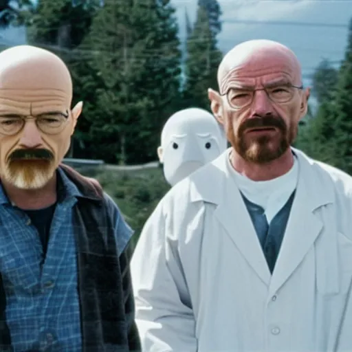 Image similar to a still or walter white in spirited away,