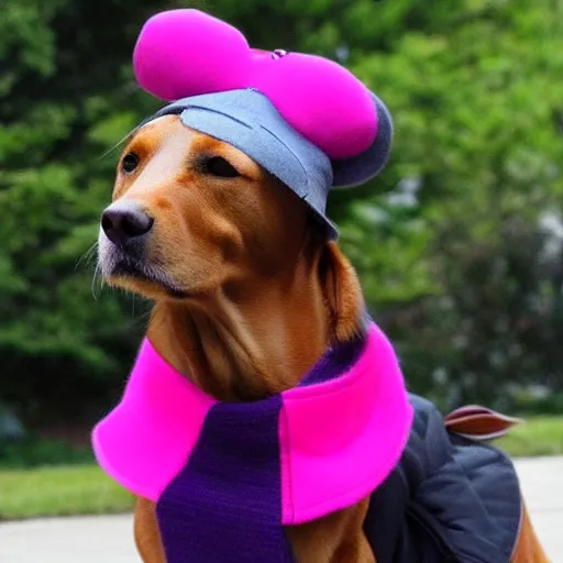 Image similar to dog wearing a hat