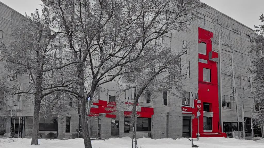 Image similar to monochrome red obeisant winnipeg