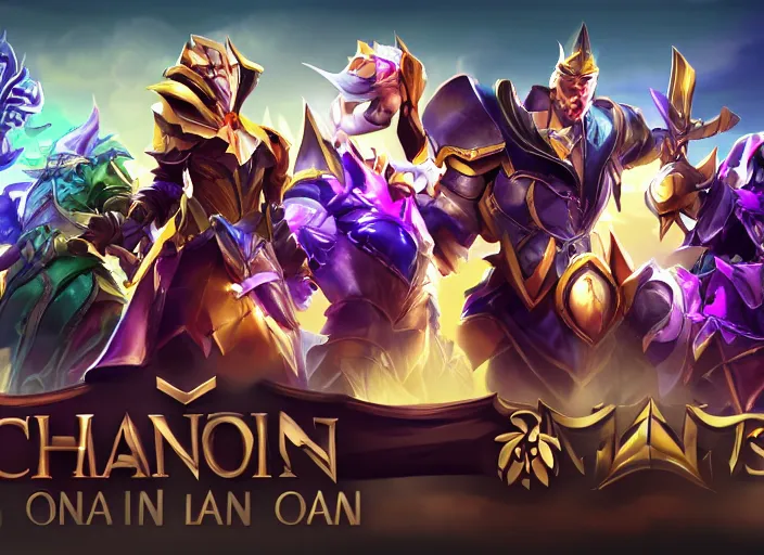 Image similar to champion splashart of main menu