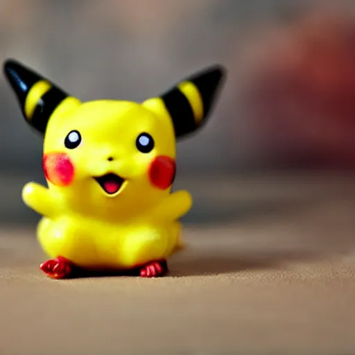 Image similar to a wax Pikachu