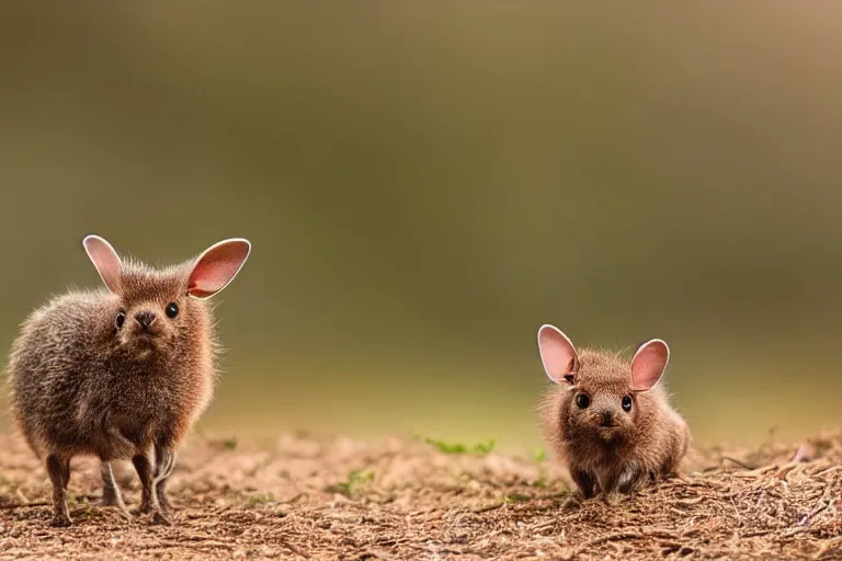 Image similar to a pudu chinchilla!!! hybrid! hyper realistic!! realistic lighting!! wildlife photographer of the year!!! bold natural colors, national geographic, hd, wide angle, 8 k