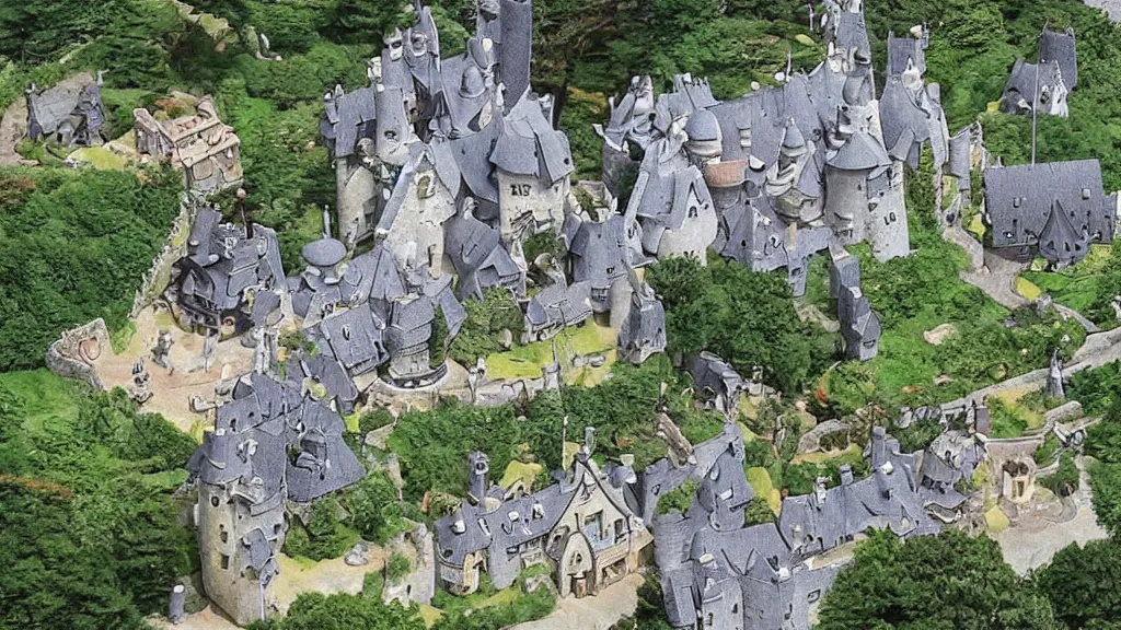 Image similar to Castle ghibli studio