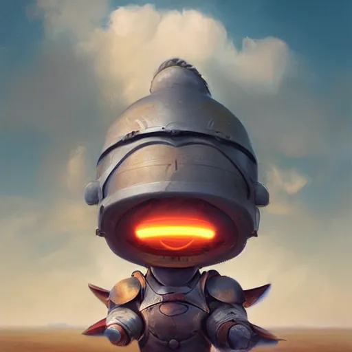 Image similar to Cloud Champion Hamster knight roaming the windswept field simon stalenhag edson campos christopher lovell daniela uhlig allison carl hiro izawa paul chadeisson pastel painting