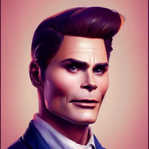 Image similar to full body anthropomorphic ice cream cone resembling rob lowe!, charlie bowater, artgerm, ilya kuvshinov, krenz cushart, ruan jia, realism, ultra detailed, 8 k resolution