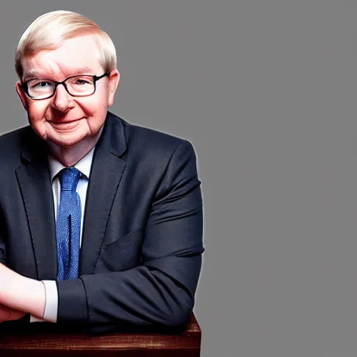 Image similar to portrait of Senator Kevin Rudd, Portrait, 4K