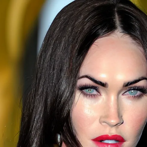 Prompt: us one dollar with megan fox