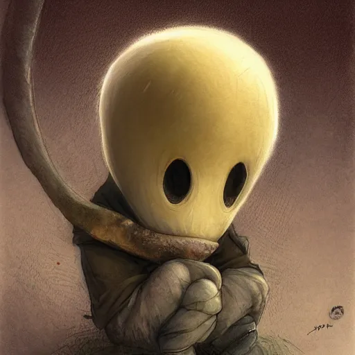 Prompt: shy guy by jean - baptiste monge