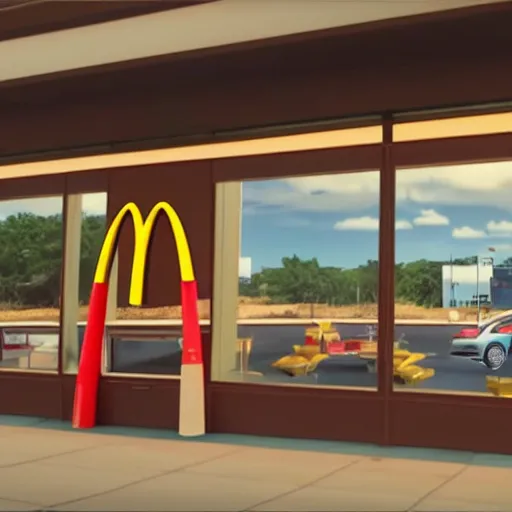 Prompt: mcdonalds in mars ultrarealistic cinematic