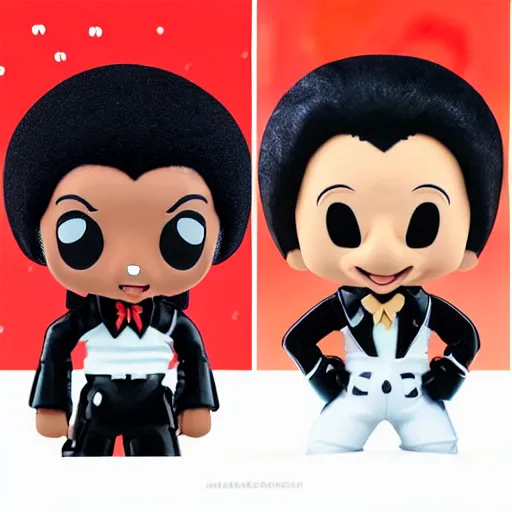 Prompt: single black face michael jackson, michael jackson, michael jackson, michael jackson, michael jackson, michael jackson, ( ( ( mickey mouse ) ) ), nendroid, stephen bliss style