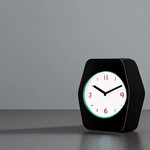 Image similar to a digital alarm clock in the shape of Jenny Wakemen