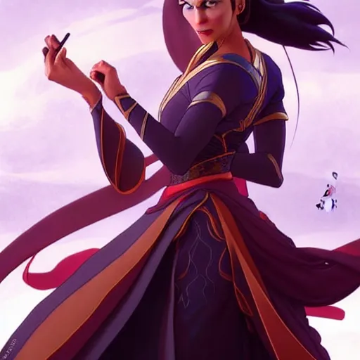 Image similar to Princess Azula from Avatar the Last Airbender, fantasy, intricate, elegant, highly detailed, digital painting, artstation, concept art, matte, sharp focus, illustration, art by Artgerm and Greg Rutkowski and Alphonse Mucha