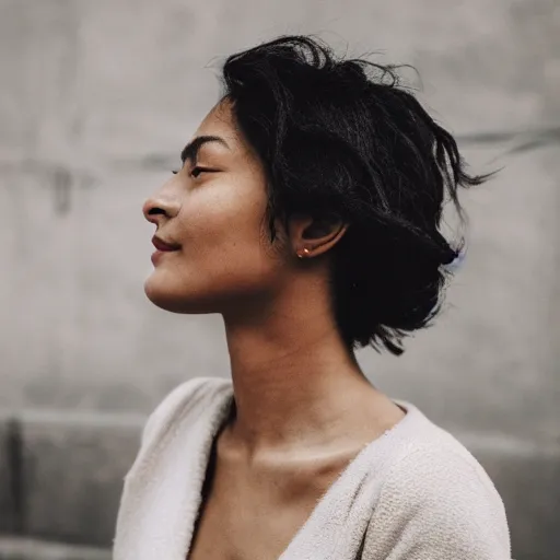 Prompt: a woman, [ young ], portrait!!, trending on unsplash