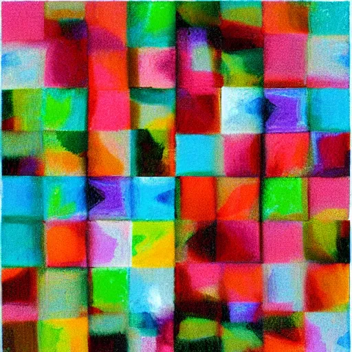 Image similar to large squares of different colors