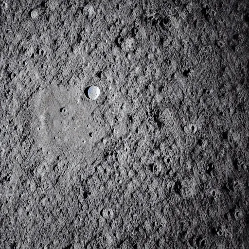 Image similar to a photography of a football field on the moon, extreme long shot
