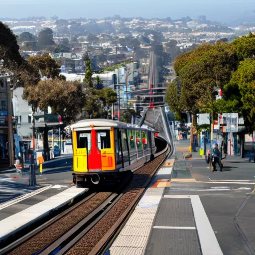 Prompt: Bay Area Rapid Transit