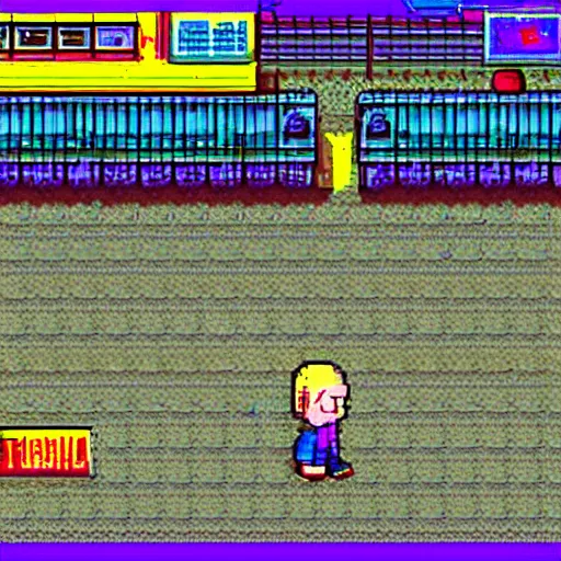 Image similar to earthbound snes screenshot