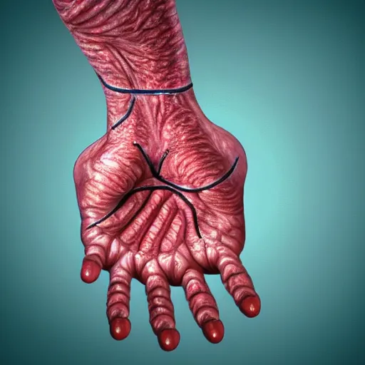 Image similar to photo of anatomically correct hand