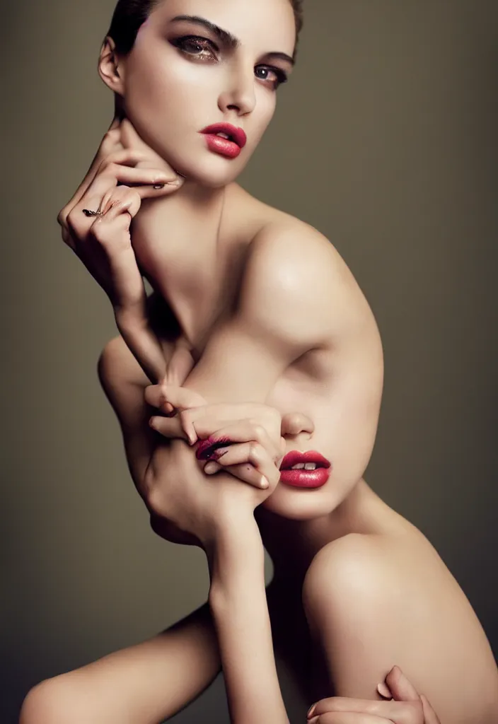 Beautiful Fashion Model Makeup Portrait Shot Stock Photo 1364556812 |  Shutterstock