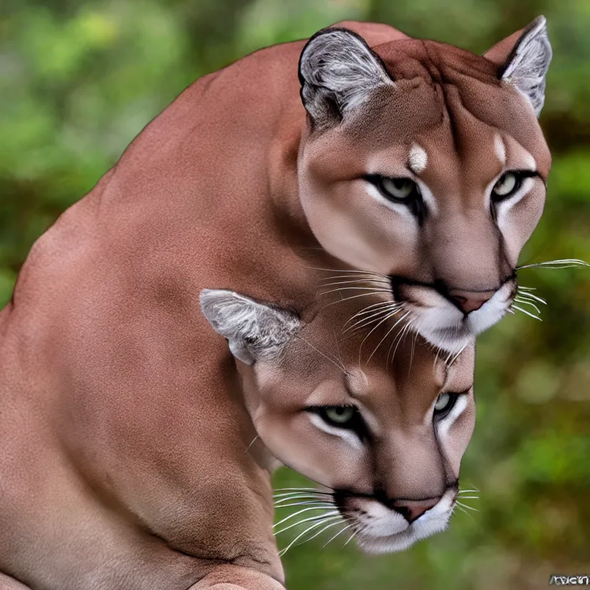 Image similar to urvashi rautela as a cougar, ultra realistic, highly detailed, canon 3 5 mm photography