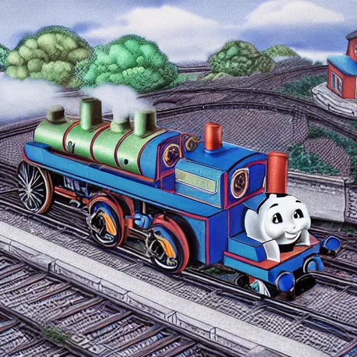 Asian thomas the tank 2024 engine