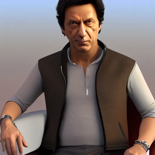 Prompt: imran khan, 3 d meta human, 8 k resolution, made in unreal engine 4