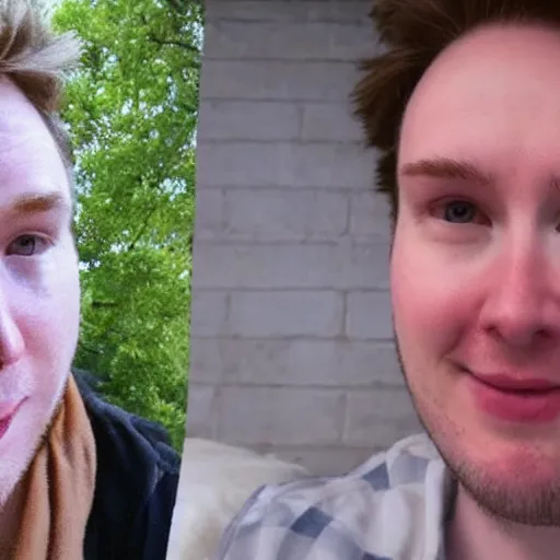 Image similar to tom scott ( british youtuber ) caught time traveling in 1 9's