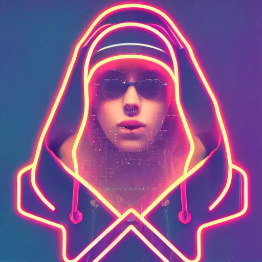 Image similar to python 3 in hoodie, portrait, vaporwave, synthwave, neon, vector graphics, cinematic, volumetric lighting, f 8 aperture, cinematic eastman 5 3 8 4 film, photorealistic