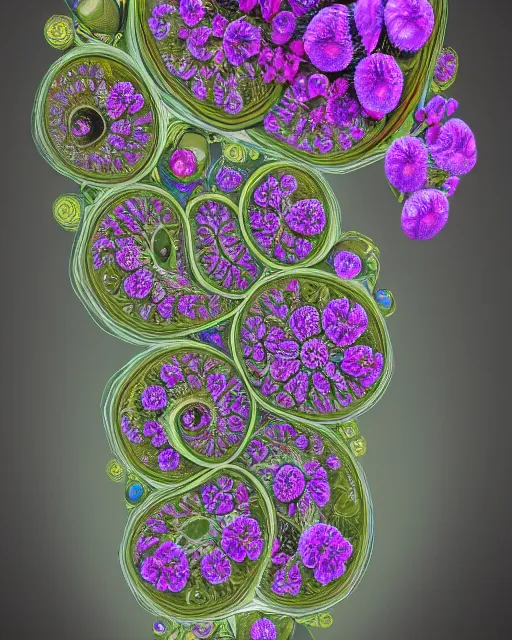 Prompt: infinite fractal illustration of flower intricately detailed. beautiful. colourful. 3 d vray render, artstation, deviantart, pinterest, 5 0 0 px models