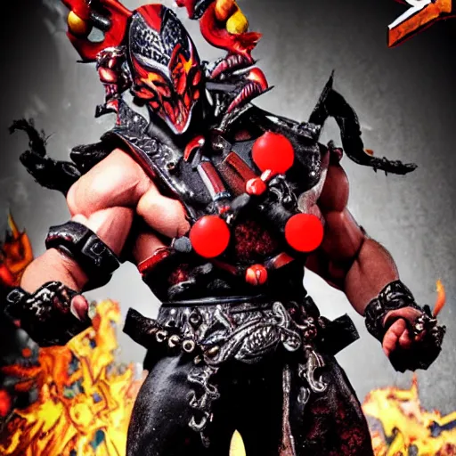 Image similar to shao kahn