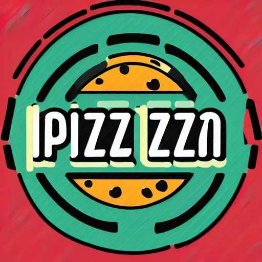 Image similar to A pizza and a beer, logo, graphic design, icon, vetorial