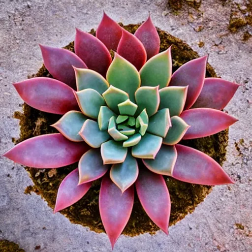 Image similar to A photo of a succulent desert