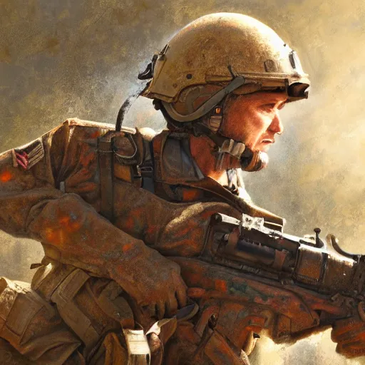 Image similar to freedom from complex ptsd, oil painting, highly detailed, intricate 1 6 k resolution : : cgsociety