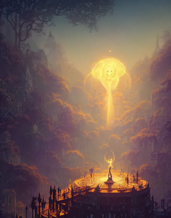 Image similar to beautiful render of tarot,the the sun and victorian architecture by victo ngai and andreas rocha and greg rutkowski, Trending on artstation,unreal engine,8k hd wallpaperjpeg artifact,blur,artfact