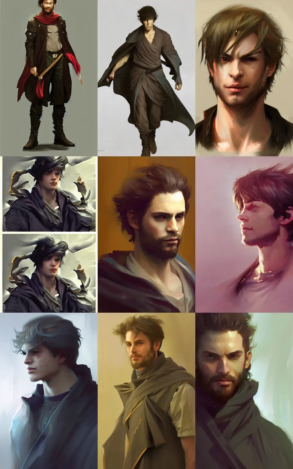 Prompt: character concept portrait, toby sebastian as a mage, style digital painting, concept art, smooth, sharp focus, illustration, from metal gear, by ruan jia and mandy jurgens and william - adolphe bouguereau, artgerm