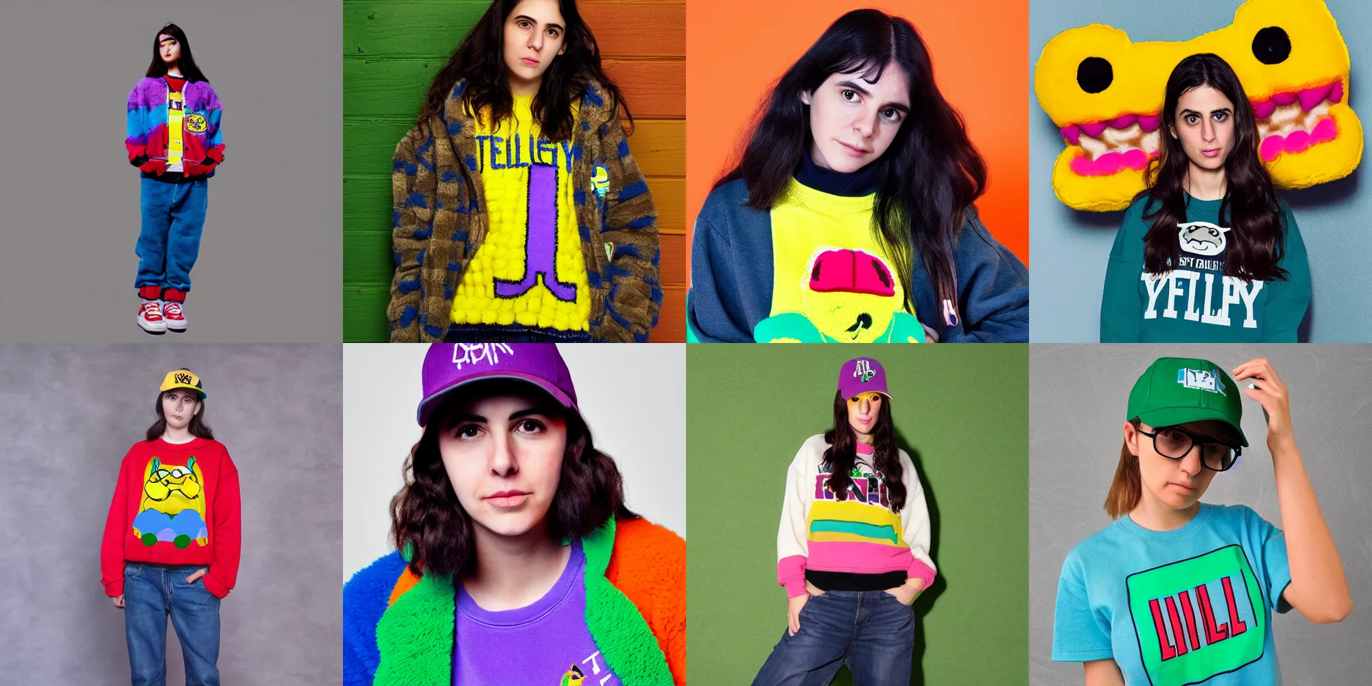 Prompt: hila klein teddy fresh ugly unreal engine