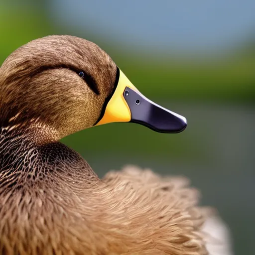 Prompt: terminator duck ultra 4k photorealistic detailed