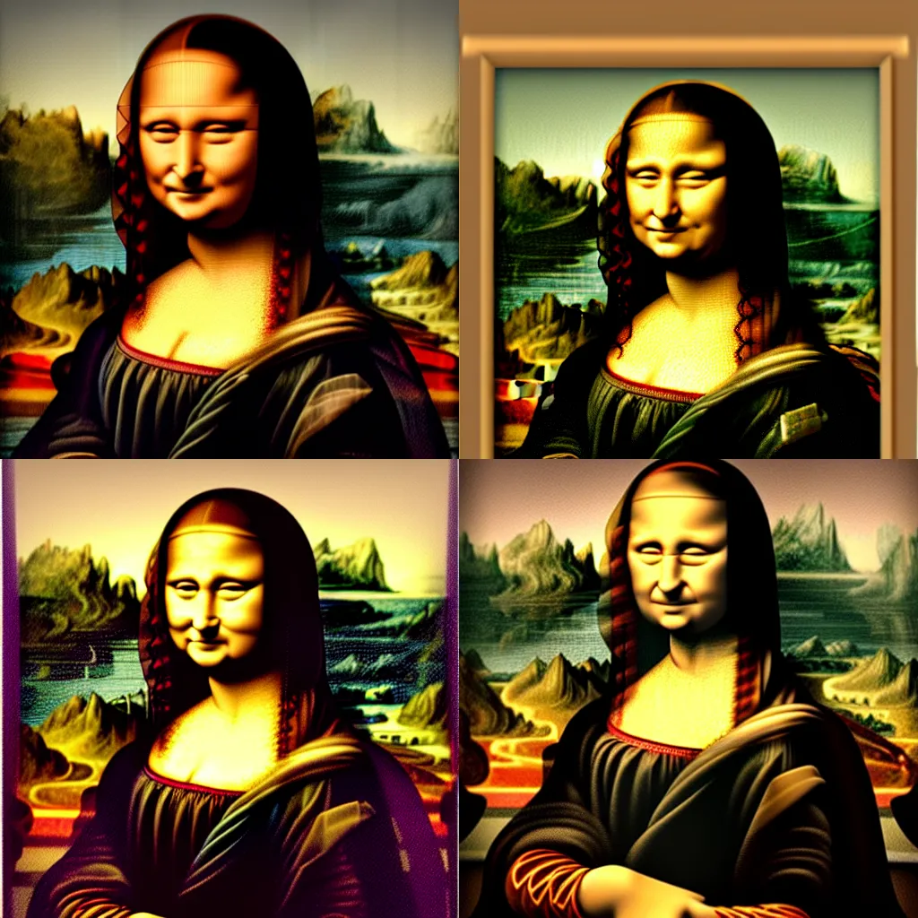 Prompt: Trump as Mona Lisa