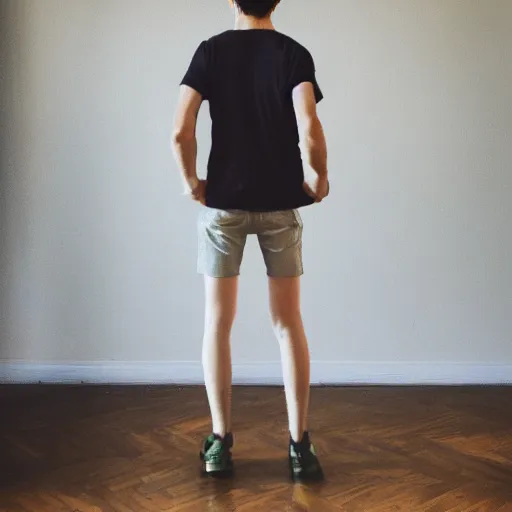 Image similar to a person standing