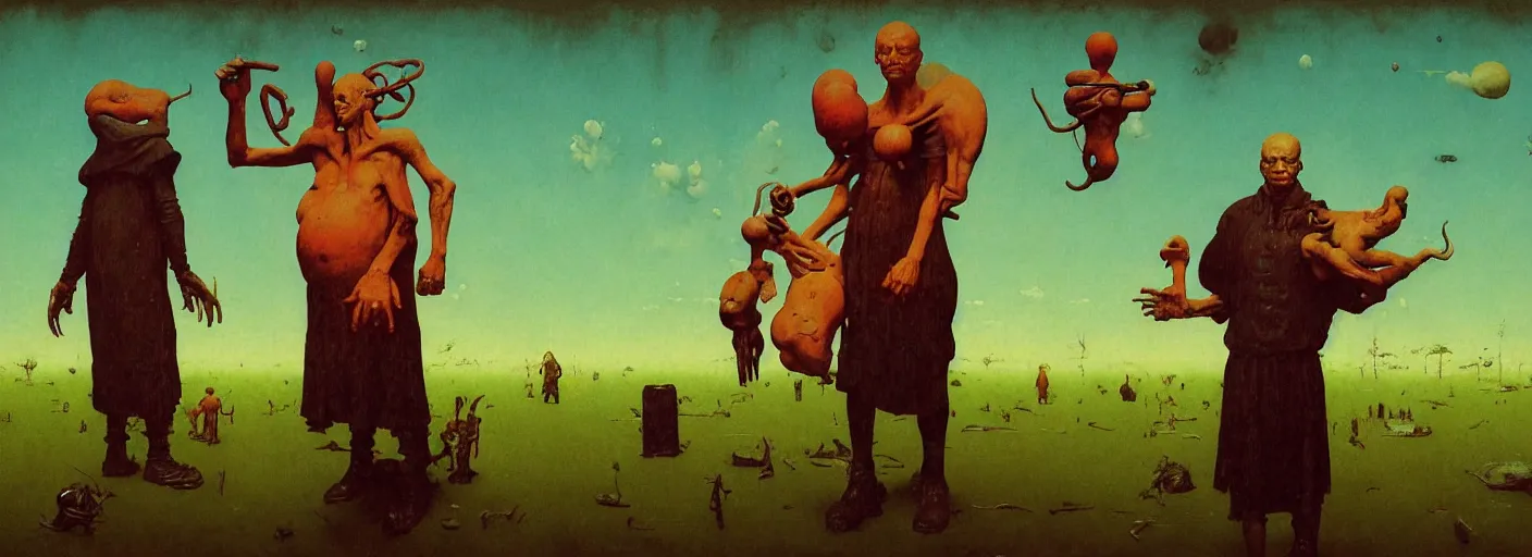 Image similar to full - body portrait surreal colorful clay fighting artstation rpg fetus character concept art anatomy, action pose, very coherent and colorful high contrast masterpiece by norman rockwell franz sedlacek hieronymus bosch dean ellis simon stalenhag rene magritte gediminas pranckevicius, dark shadows, sunny day, hard lighting, reference sheet white! background