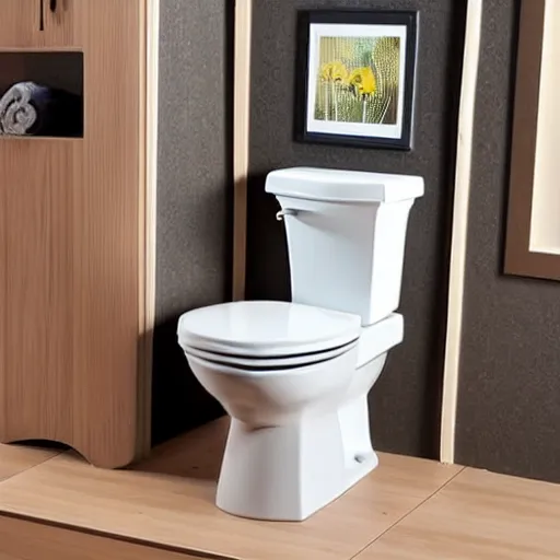 Image similar to 1. 5 x scale toilet