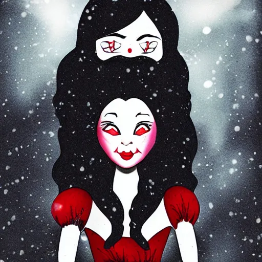 snow white horror illustration | Stable Diffusion | OpenArt