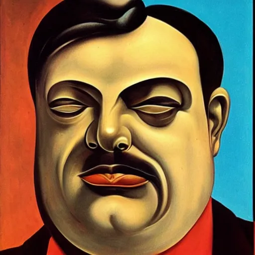 Prompt: A Giorgio De Chirico painting of Orson Welles