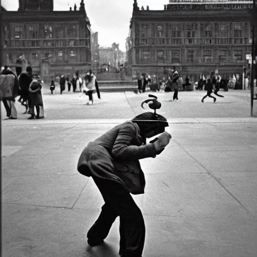 Image similar to the decisive moment, by henri cartier bresson,