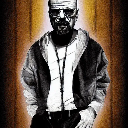 Image similar to I am the one who knocks, stunning digital art