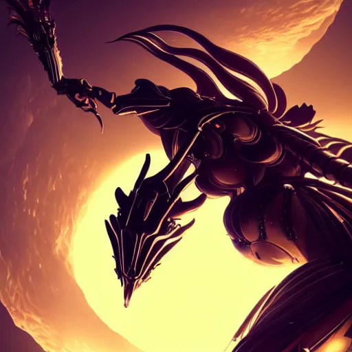 Prompt: highly detailed exquisite fanart, looking up at a 300 foot tall giant elegant beautiful saryn female warframe, as an anthropomorphic robot female dragon, sharp claws, posing elegantly over your tiny form, detailed legs looming over your pov, giantess shot, camera close to the legs, upward shot, ground view shot, leg shot, front shot, epic cinematic shot, high quality warframe fanart, captura, realistic, professional digital art, high end digital art, furry art, giantess art, anthro art, DeviantArt, artstation, Furaffinity, 8k HD render, epic lighting